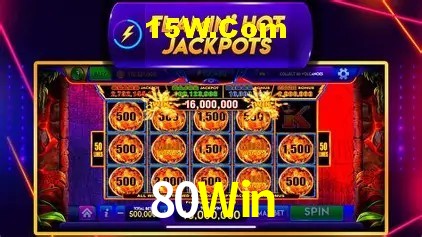 80Win: Jogos de Caça-Níqueis-Altas Recompensas, Roleta-Velocidade, Blackjack-Desafios Máximos